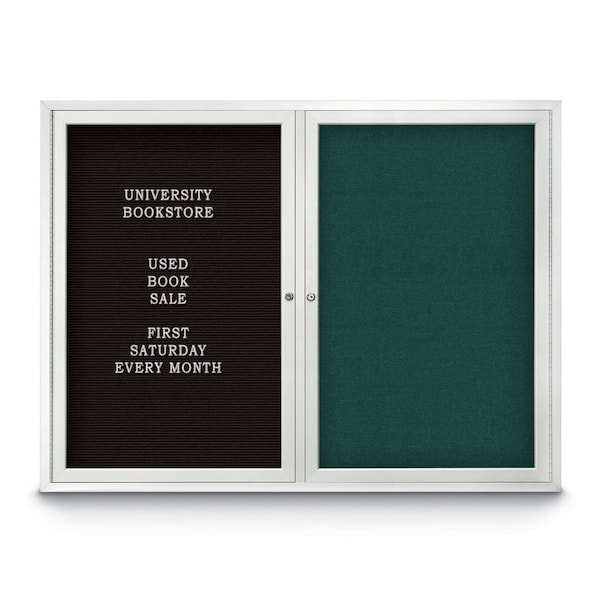 Corkboard, 36"x36", Black/Black